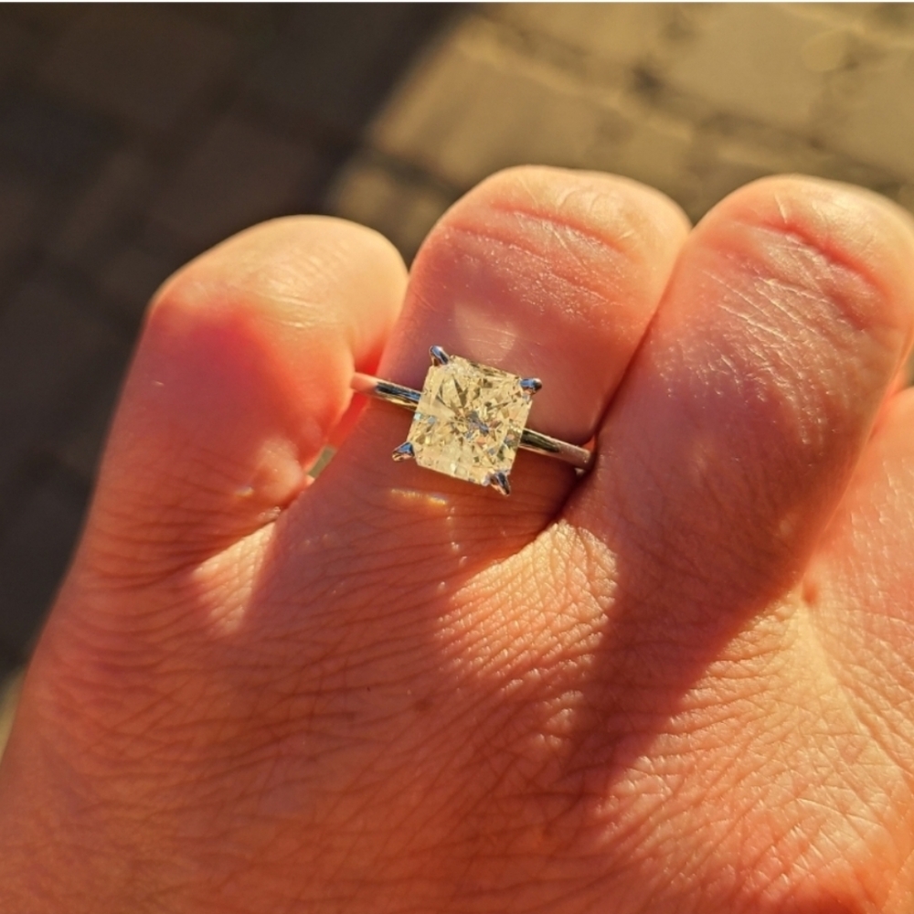 Certified 2.36 Carat Solitaire Diamond Ring